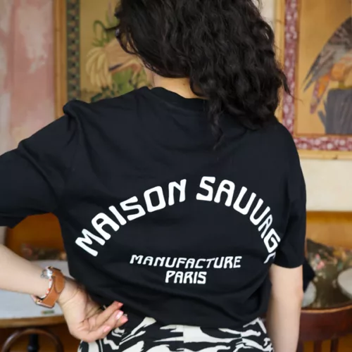 t-shirt Maison Sauvage